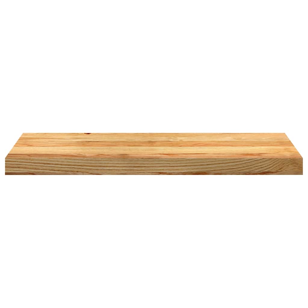 Stair treads 4 pcs. Light brown 70x30x2 cm Solid oak