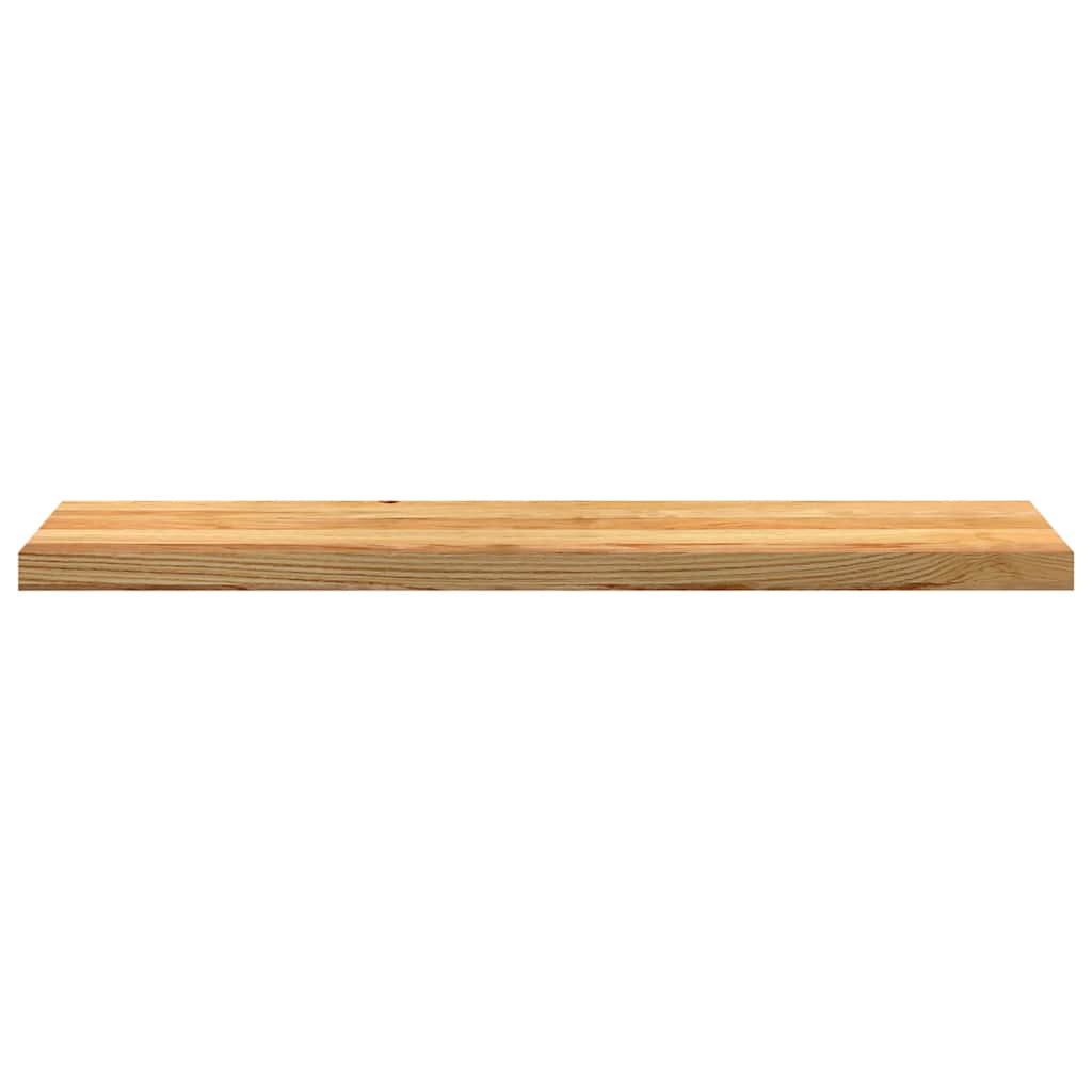 Marches d'escalier 4 pces. Chêne massif clair 110x30x2 cm