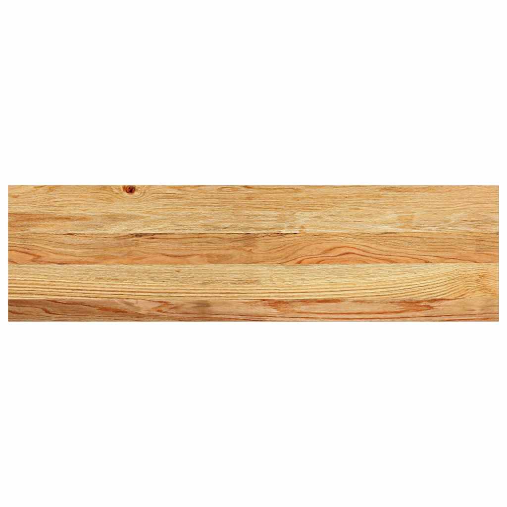 Stair Treads 8 pcs. Light Brown 90x25x2 cm Solid Oak