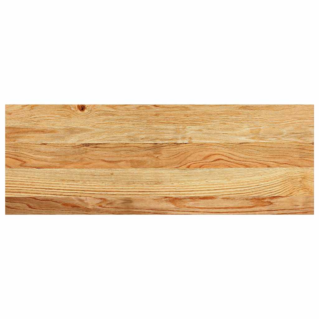 Stair treads 8 pcs. Light brown 70x30x2 cm Solid oak