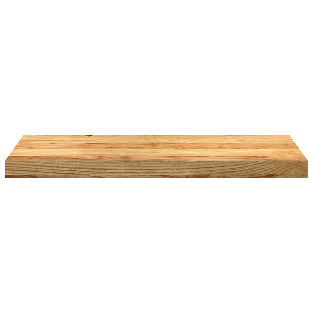 Stair treads 8 pcs. Light brown 70x30x2 cm Solid oak