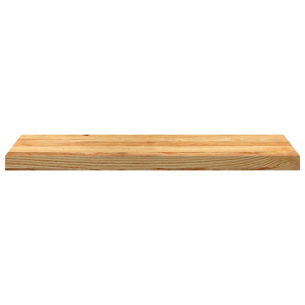 Marches d'escalier 8 p. Marron clair 80x30x2 cm Chêne massif