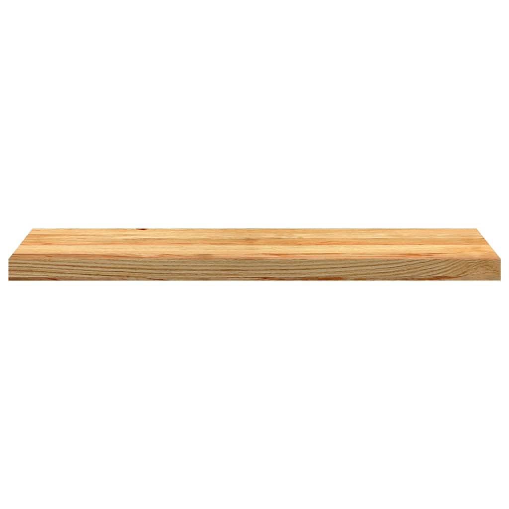 Stair Treads 12 pcs. Light Brown 90x25x2 cm Solid Oak Wood