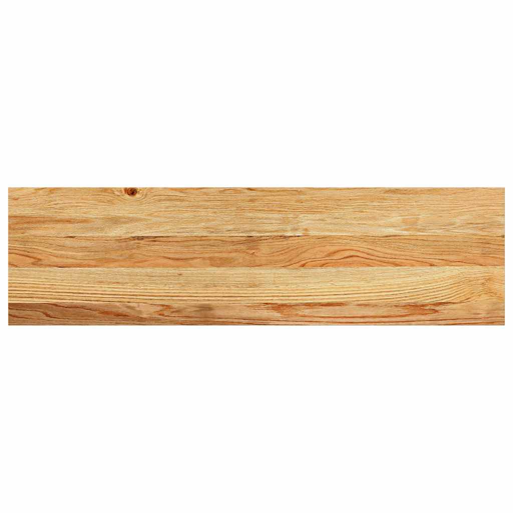Stair Treads 12 pcs. Light Brown 90x25x2 cm Solid Oak Wood