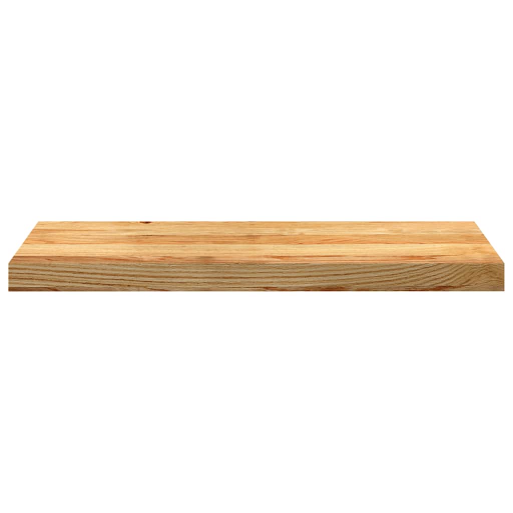 Stair Treads 12 pcs. Light Brown 70x30x2 cm Solid Oak