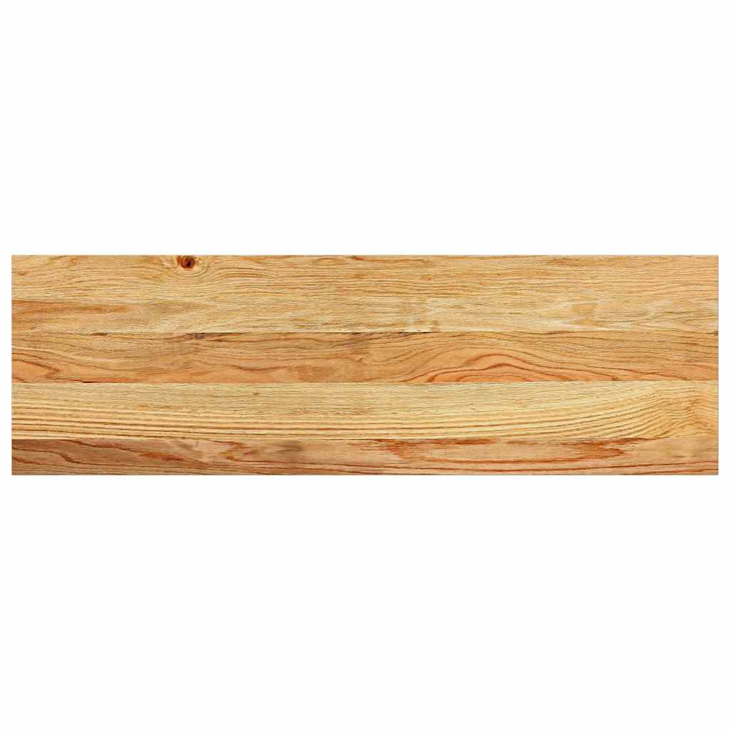 Stair Treads 12 pcs. Light Brown 80x30x2 cm Solid Oak
