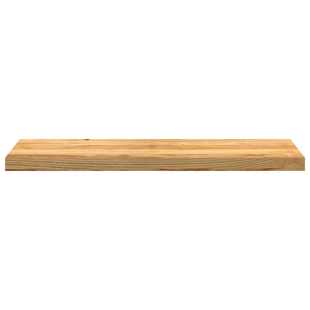 Stair Treads 12 pcs. Light Brown 90x30x2 cm Solid Oak