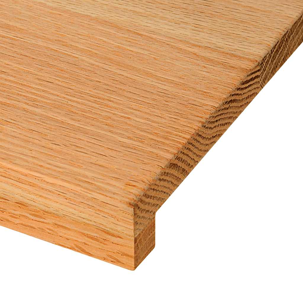 Marches d'escalier 16 pces. Chêne massif brun clair 100x25x2 cm