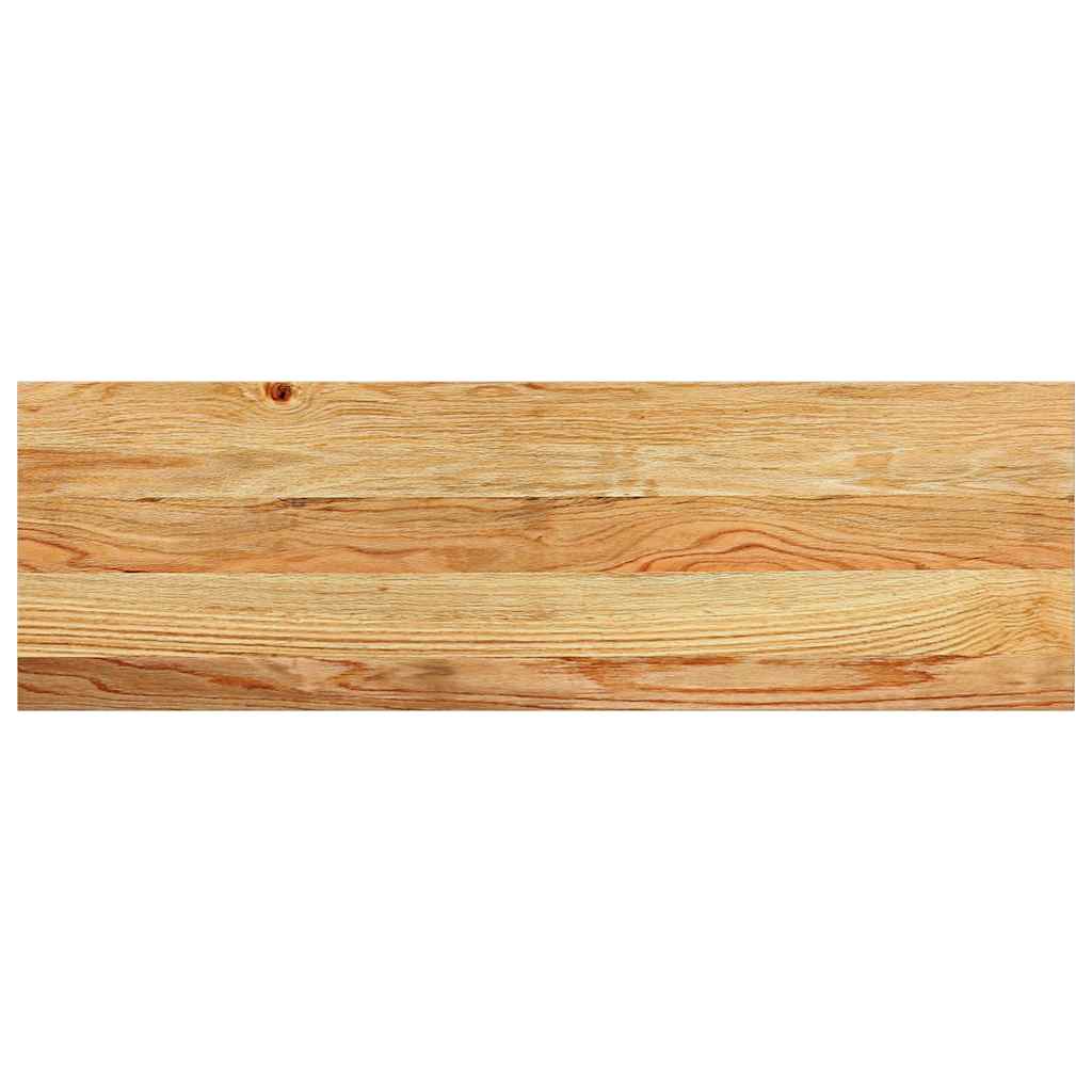Stair treads 20 pcs. Light brown 80x25x2 cm solid oak