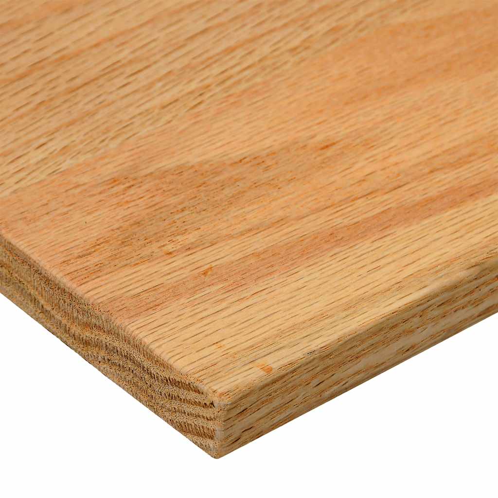 Stair treads 20 pcs. Light brown 80x25x2 cm solid oak