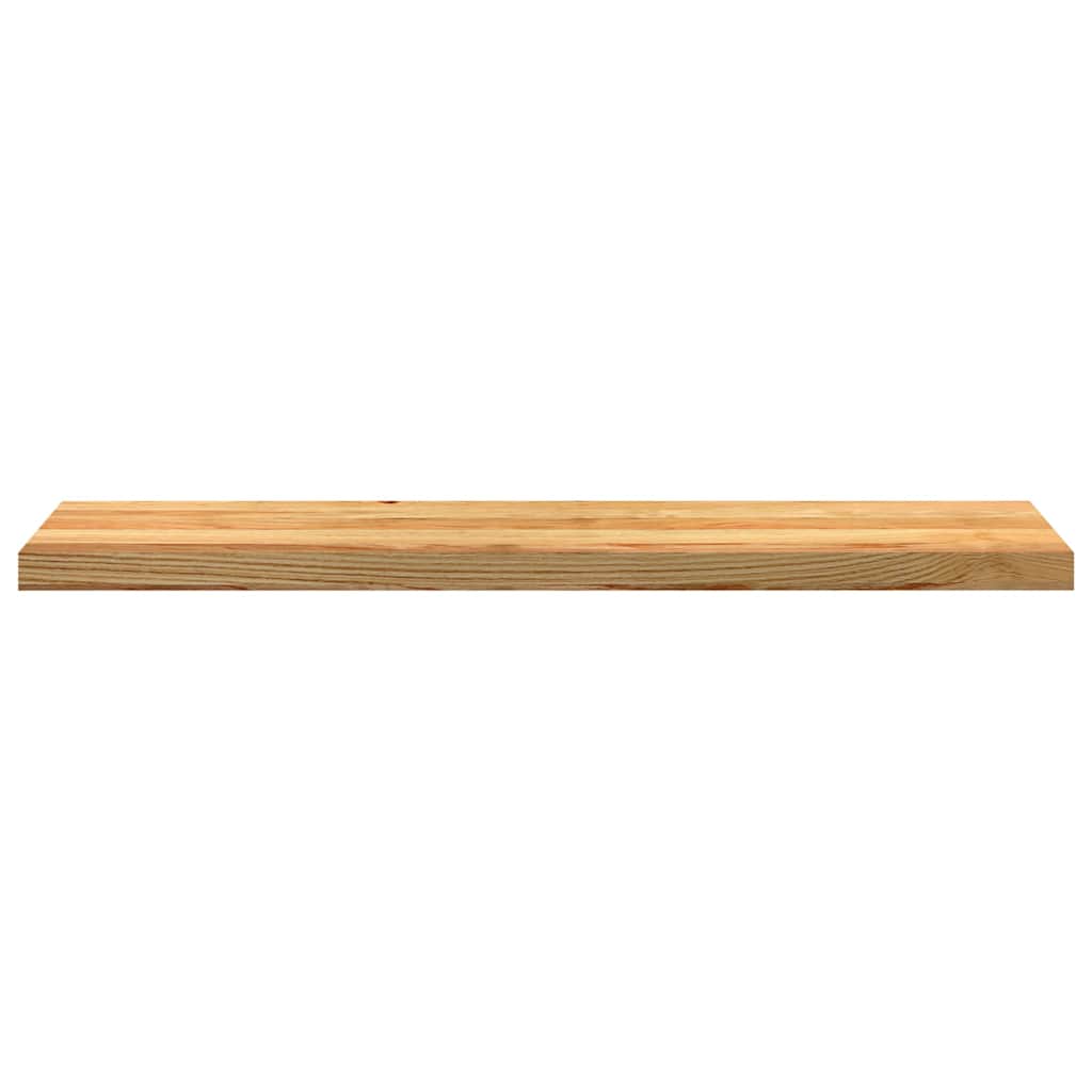 Marches d'escalier 20 pces. Chêne massif brun clair 110x25x2 cm