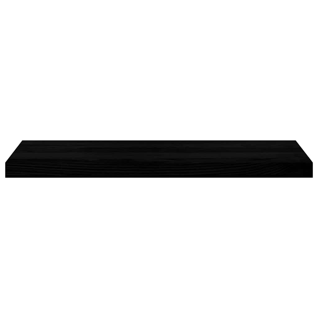 Treppenstufen 4 Stk. Dunkelbraun 80x25x2 cm Massivholz Eiche