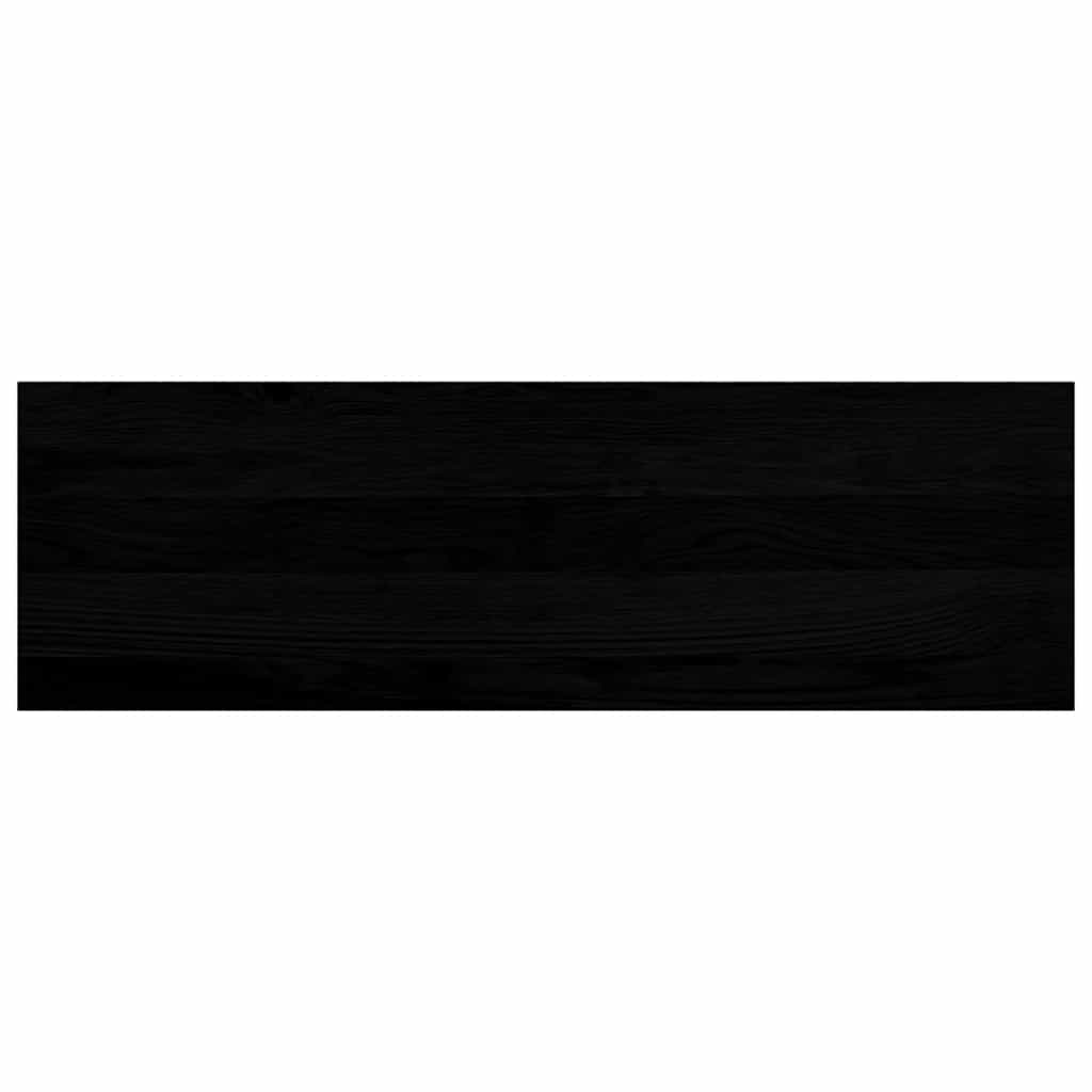 Stair treads 8 pcs. Dark brown 80x25x2 cm Solid oak
