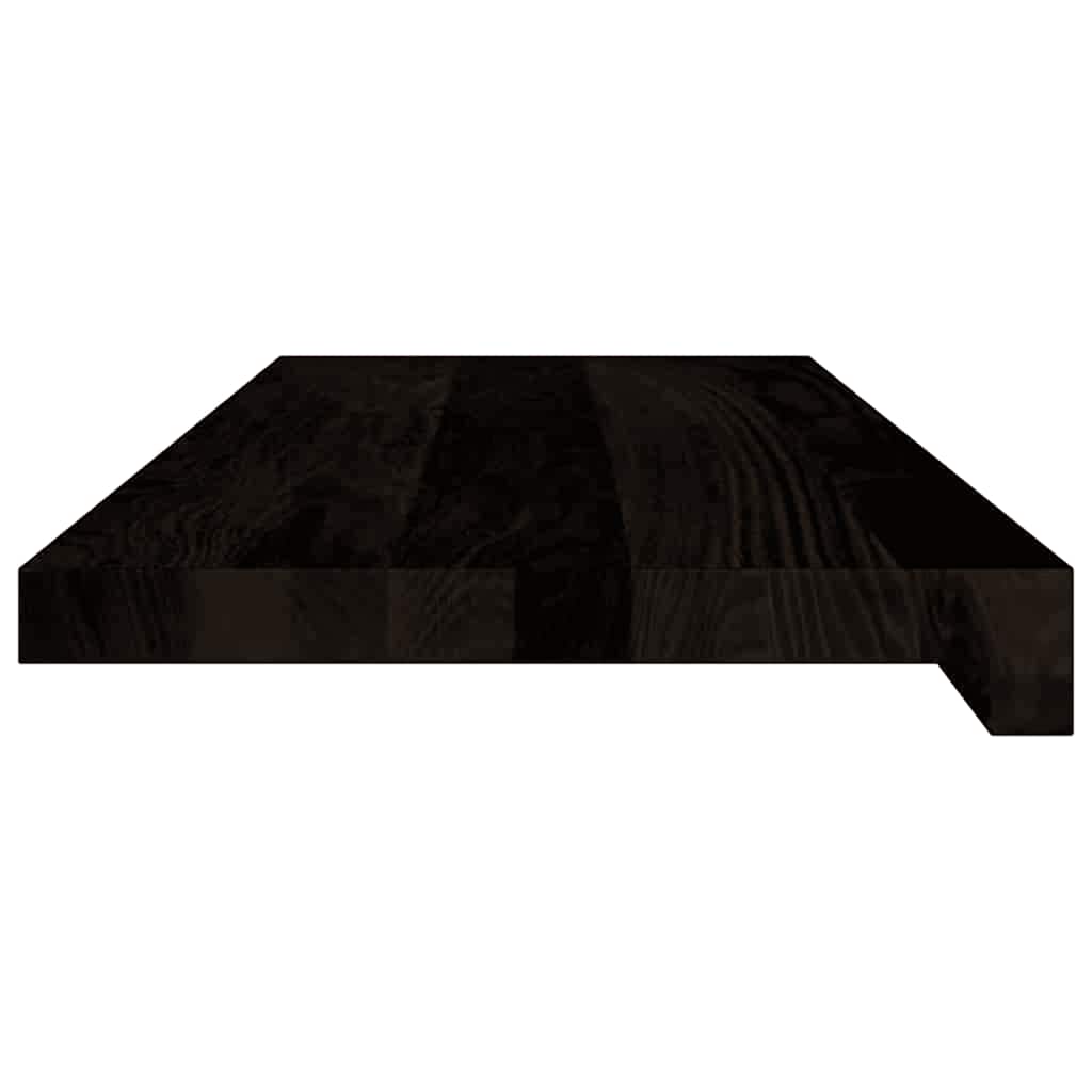 Treppenstufen 12 Stk. Dunkelbraun 70x25x2 cm Massivholz Eiche