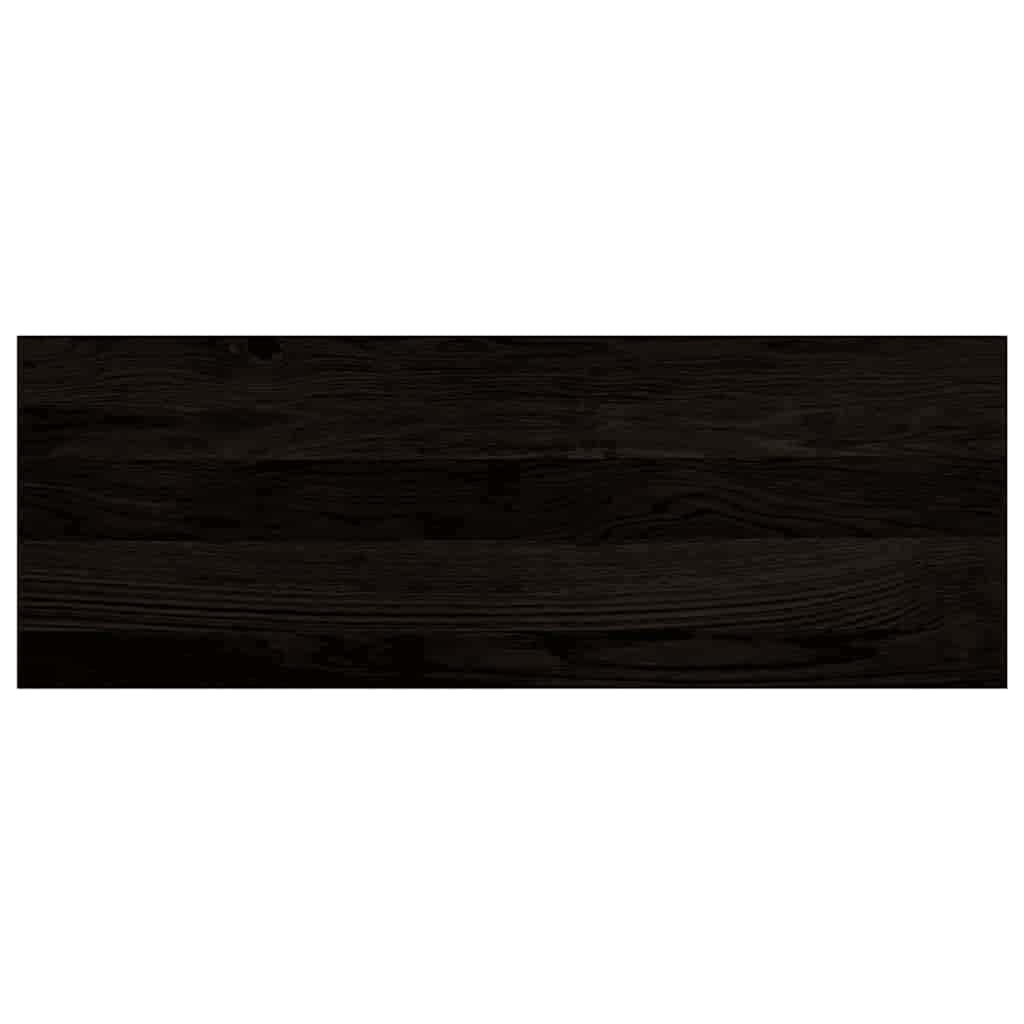 Stair treads 16 pcs. Dark brown 70x25x2 cm Solid oak