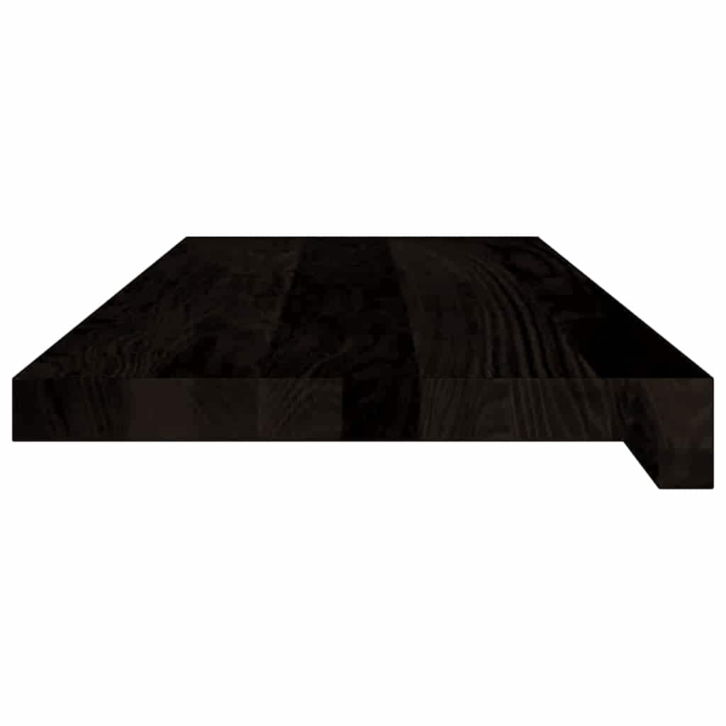 Stair treads 16 pcs. Dark brown 70x25x2 cm Solid oak