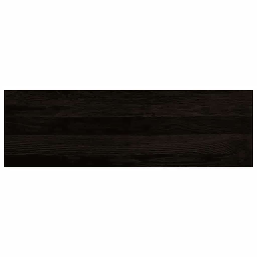 Marches d'escalier 16 pces. Marron foncé 80x25x2 cm Bois massif chêne
