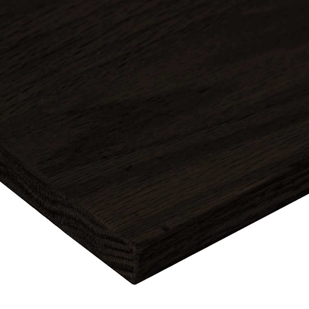 Marches d'escalier 16 pièces Marron foncé 100x25x2 cm Chêne massif