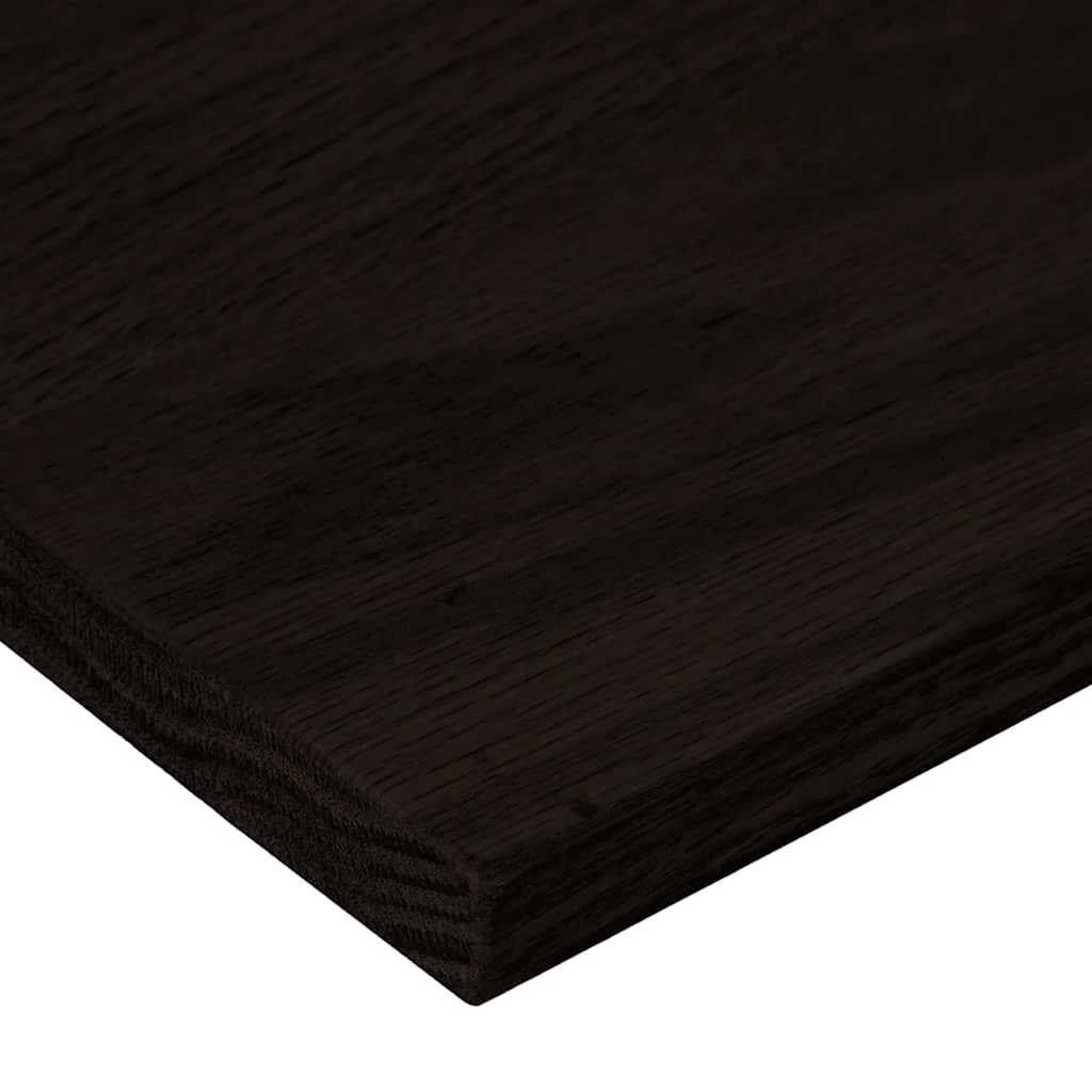 Marches d'escalier 16 pièces Marron foncé 120x25x2 cm Chêne massif
