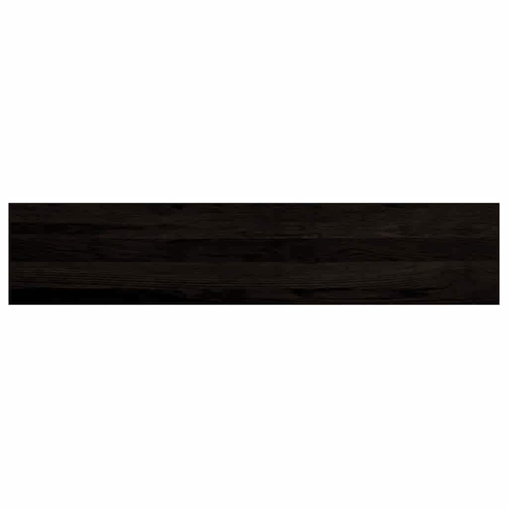 Marches d'escalier 16 pièces Marron foncé 120x30x2 cm Chêne massif