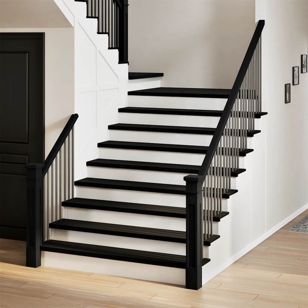 Stair Treads 20 Pcs. Dark Brown 110x25x2 cm Solid Oak