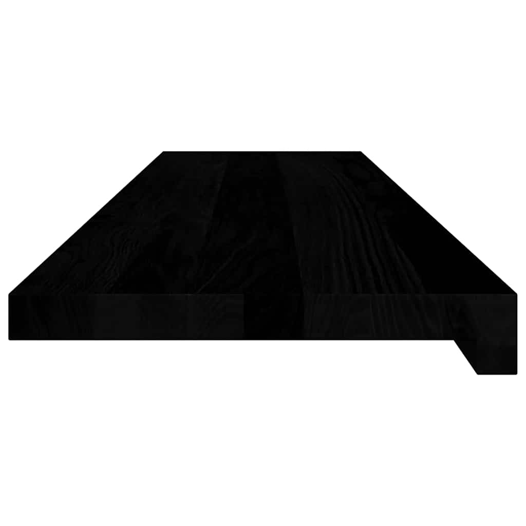 Stair treads 20 pcs. Dark brown 100x30x2 cm Solid oak