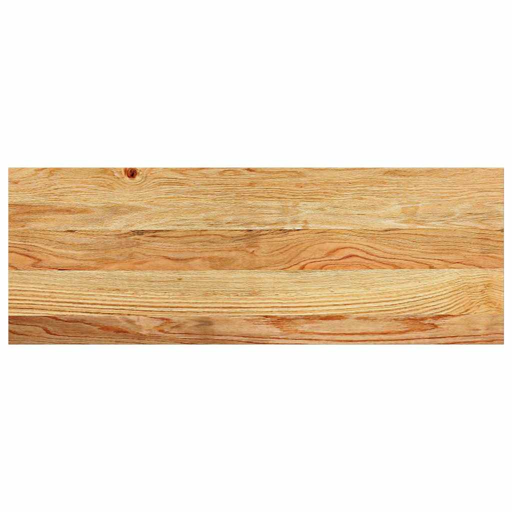 Stair Treads 2 pcs. Light Brown 70x25x2 cm Solid Oak