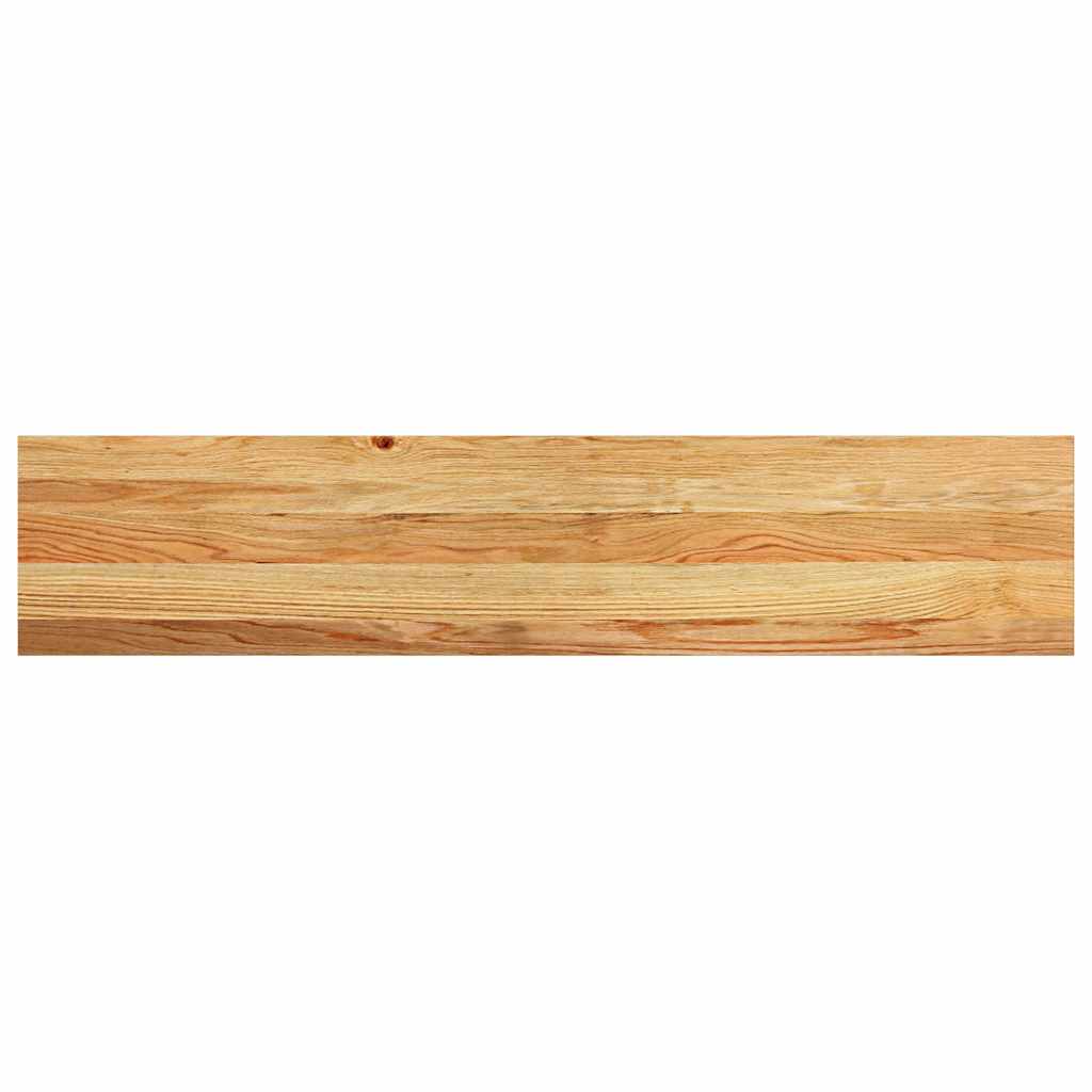 Stair Treads 2 pcs. Light Brown 120x25x2 cm Solid Oak