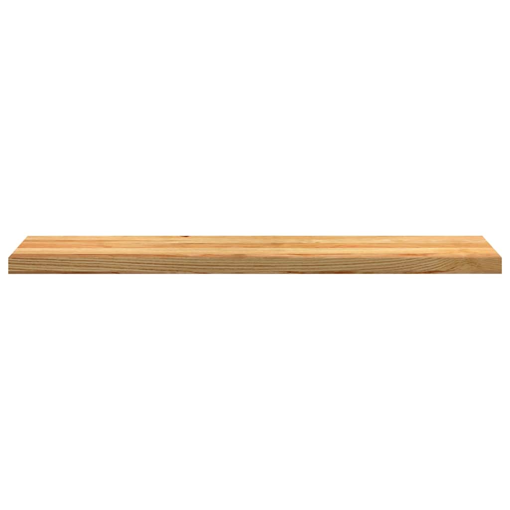 Stair Treads 2 pcs. Light Brown 120x25x2 cm Solid Oak
