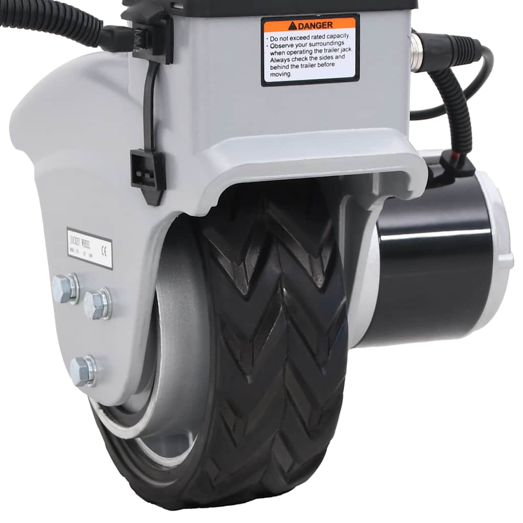 Roue jockey motorisée aluminium 12V 350W