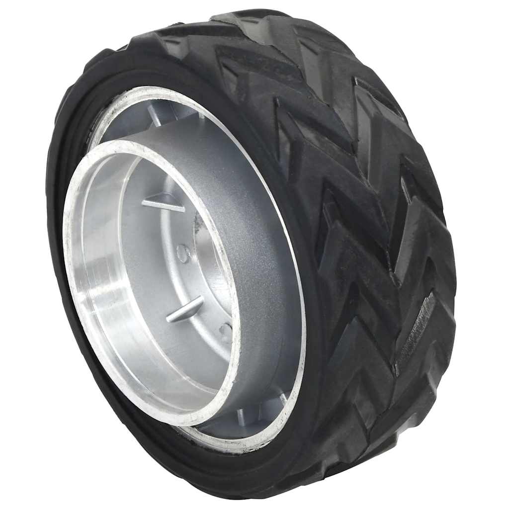 Replacement Wheel for Trailer Jockey Wheel Ø19.5x10 cm Aluminum and Rubber