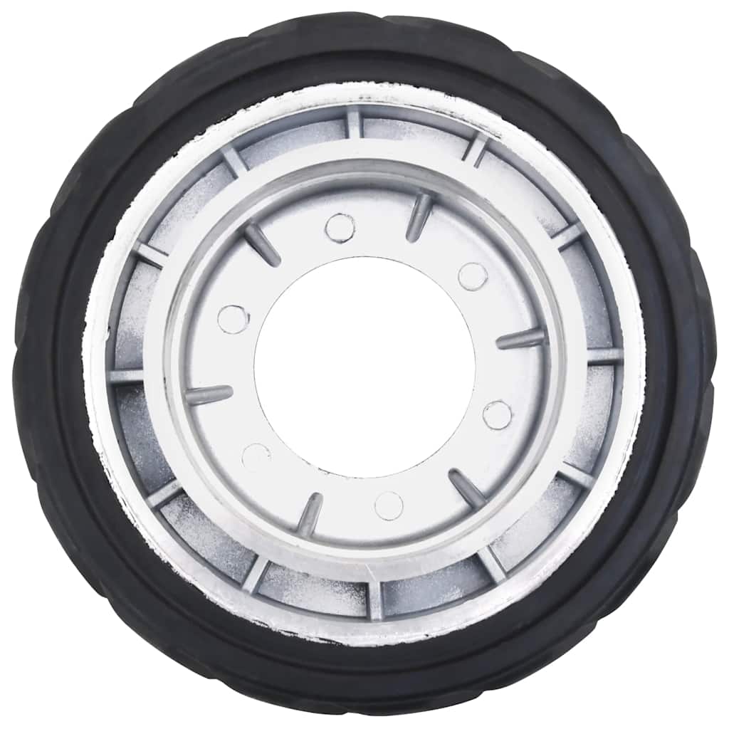 Replacement Wheel for Trailer Jockey Wheel Ø19.5x10 cm Aluminum and Rubber