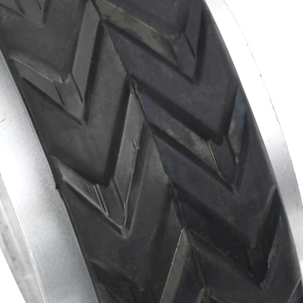 Replacement Wheel for Trailer Jockey Wheel Ø19.5x10 cm Aluminum and Rubber