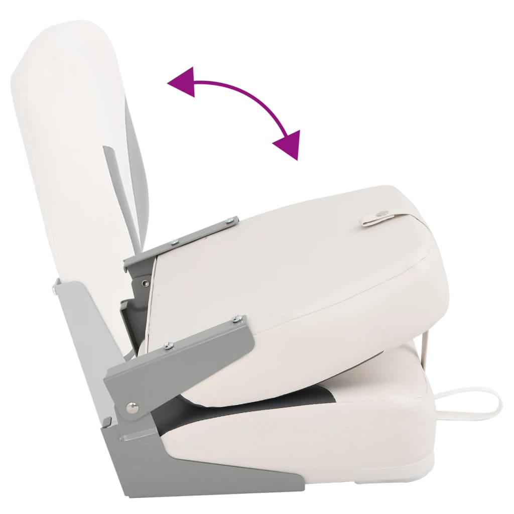 Boat Seat with Mounting Strap Foldable 41x36x48 cm