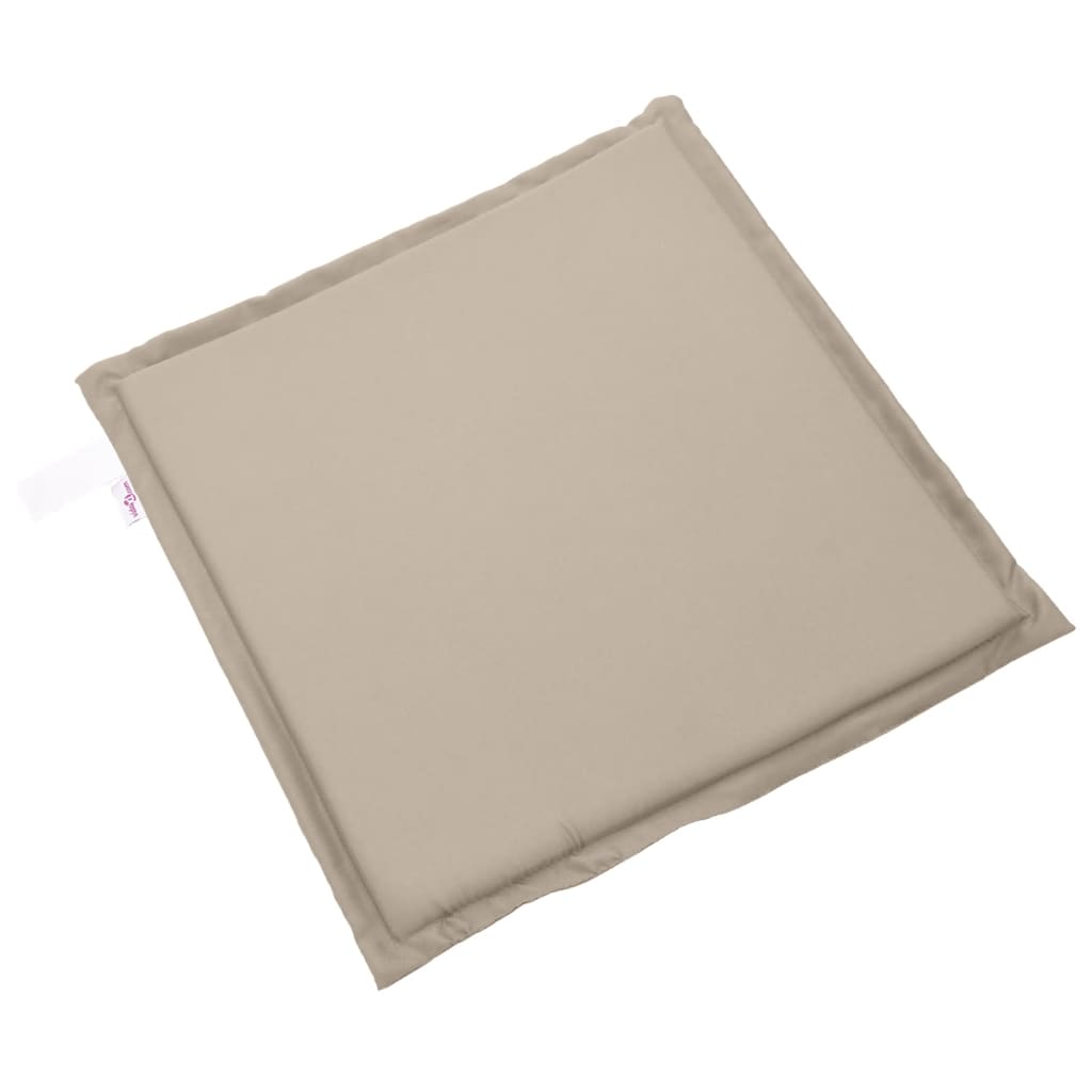 Garden Seat Cushions 2 pcs. Taupe 45x45x2 cm Square