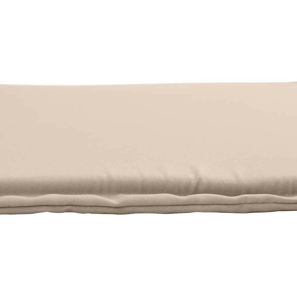 Garden Seat Cushions 2 pcs. Taupe 45x45x2 cm Square