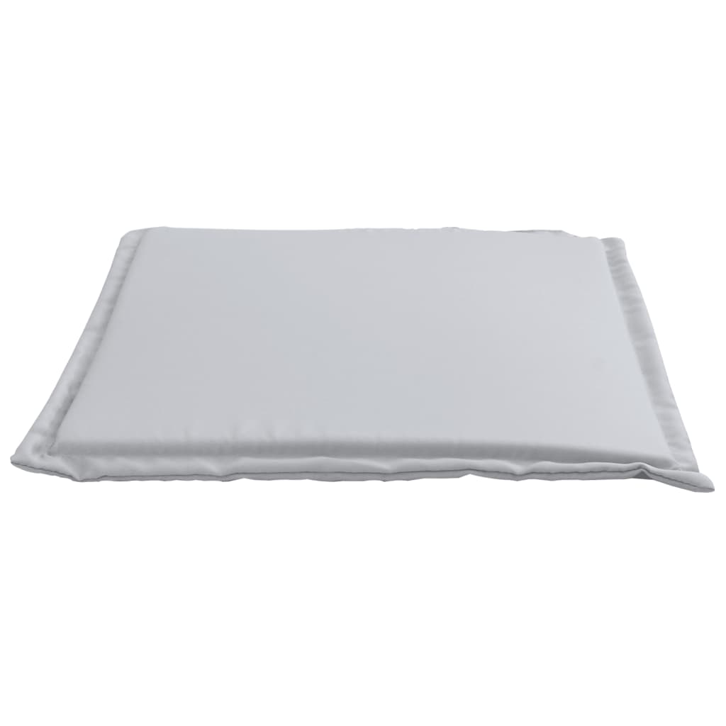 Coussins de jardin 2 pcs Gris clair 45x45x2 cm Carré
