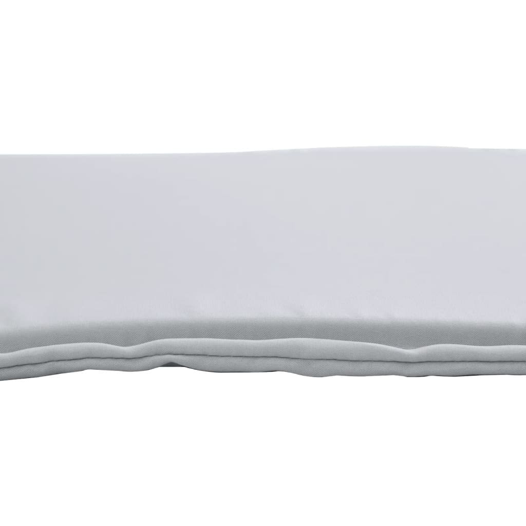 Coussins de jardin 2 pcs Gris clair 45x45x2 cm Carré
