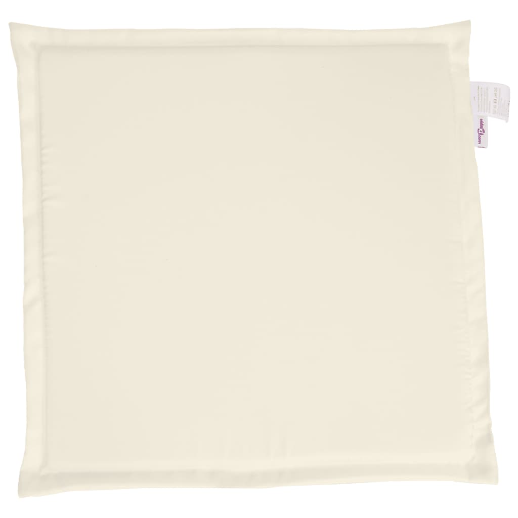 Garden Seat Cushions 2 pcs. Cream 45x45x2 cm Square