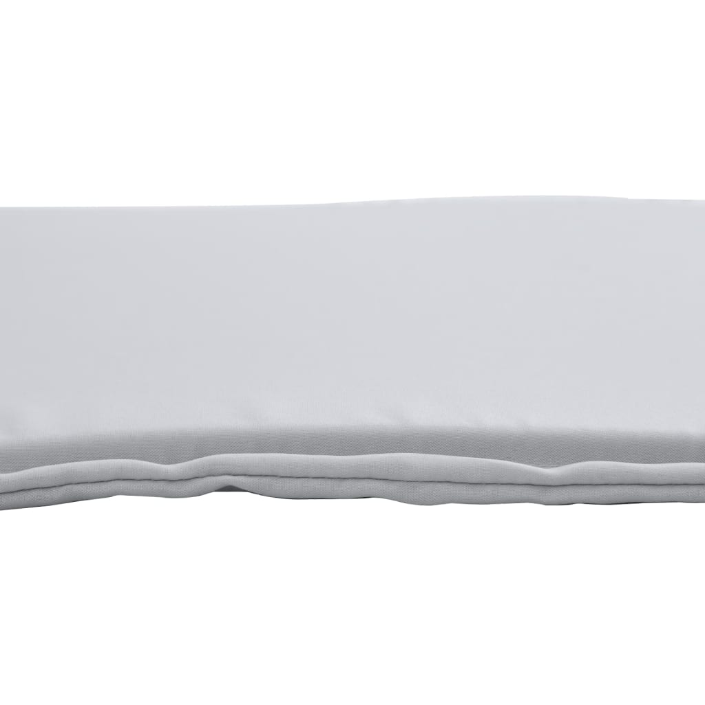 Garden Seat Cushions 4 pcs Light Grey 45x45x2 cm Square