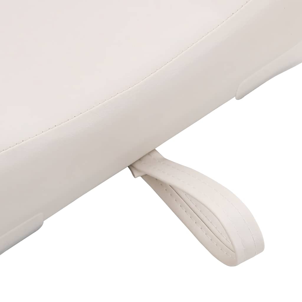 Siège de bateau pliant lot de 2 Bleu et Blanc 41x36x48 cm