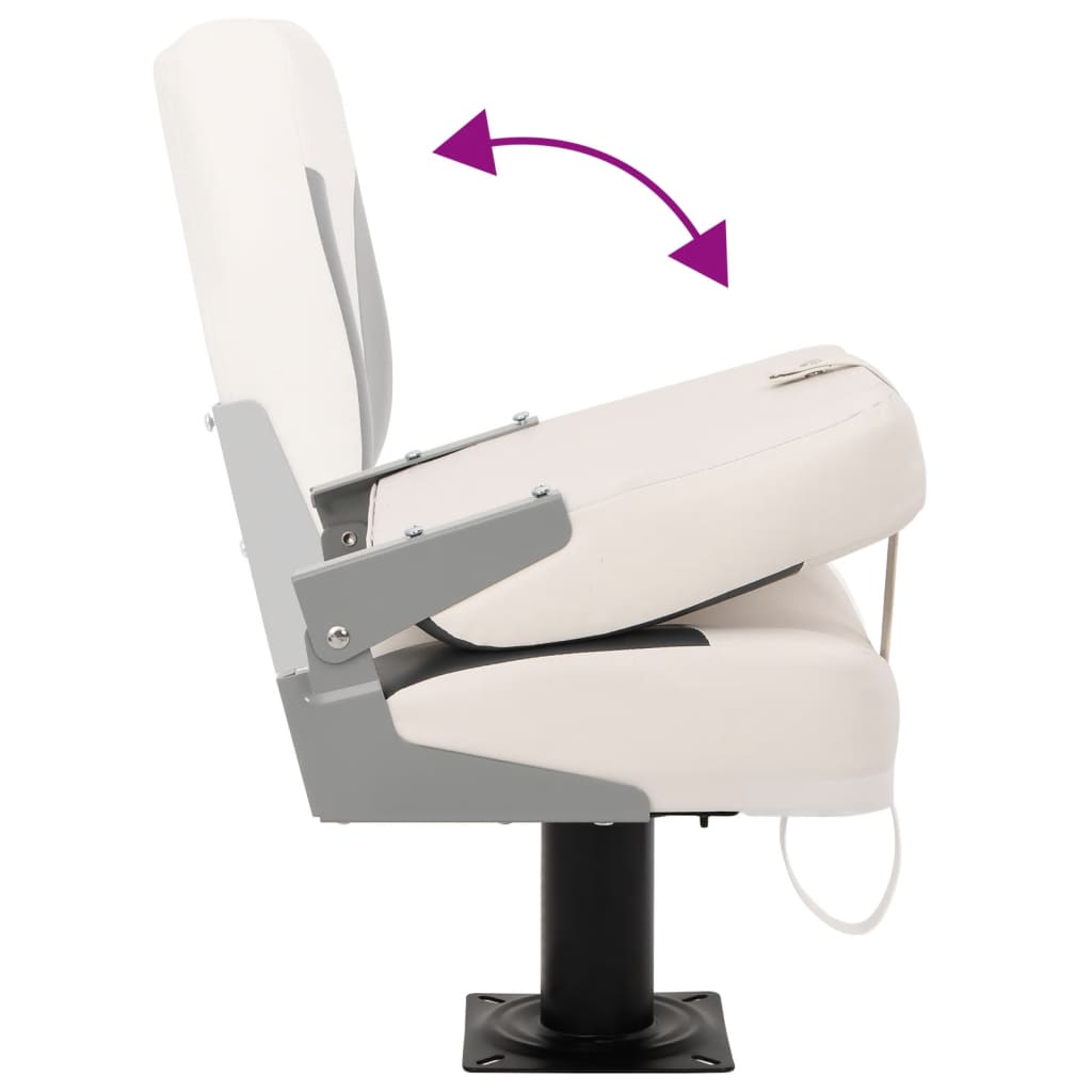 Folding Boat Seat 1 Set Low Backrest