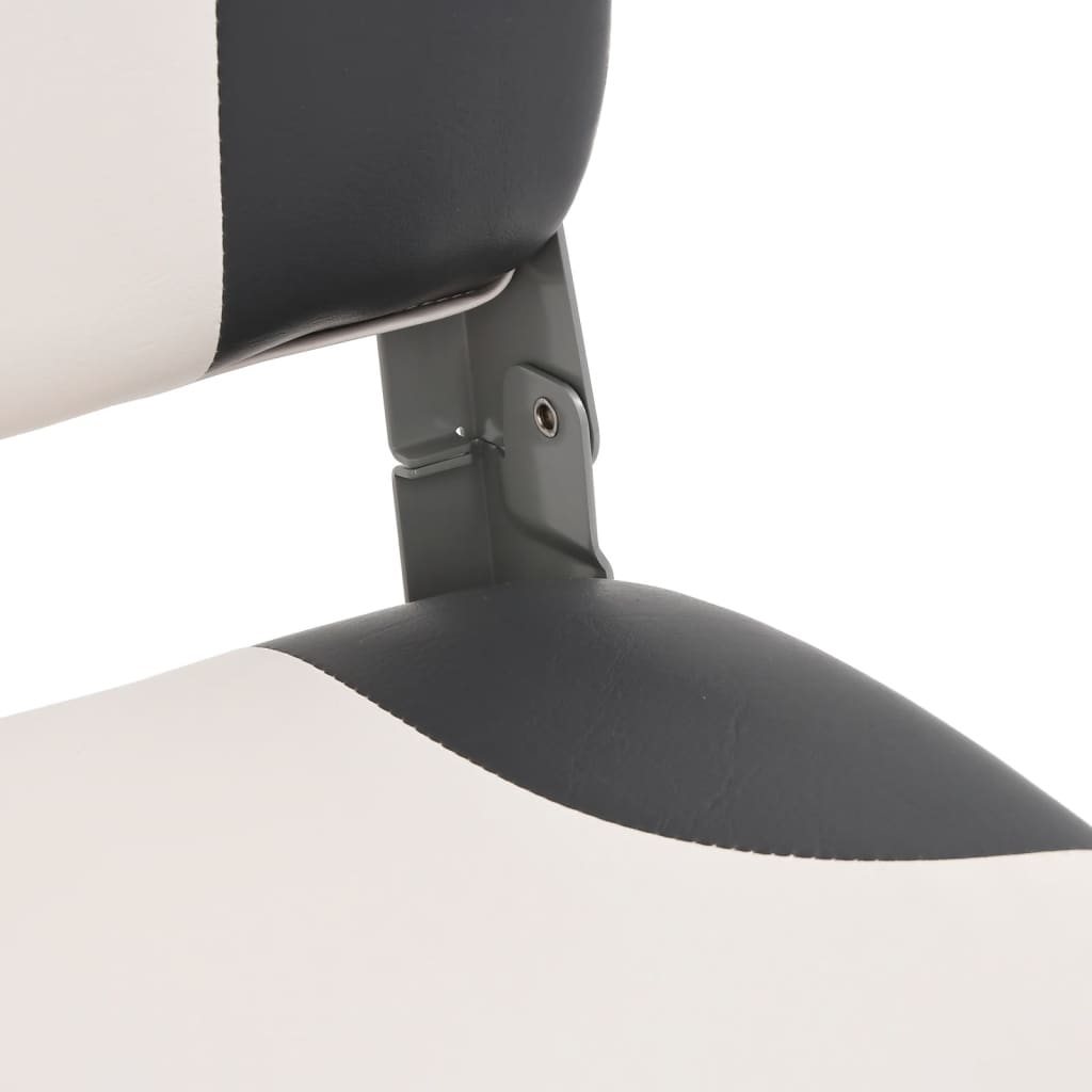 Folding Boat Seat 1 Set Low Backrest