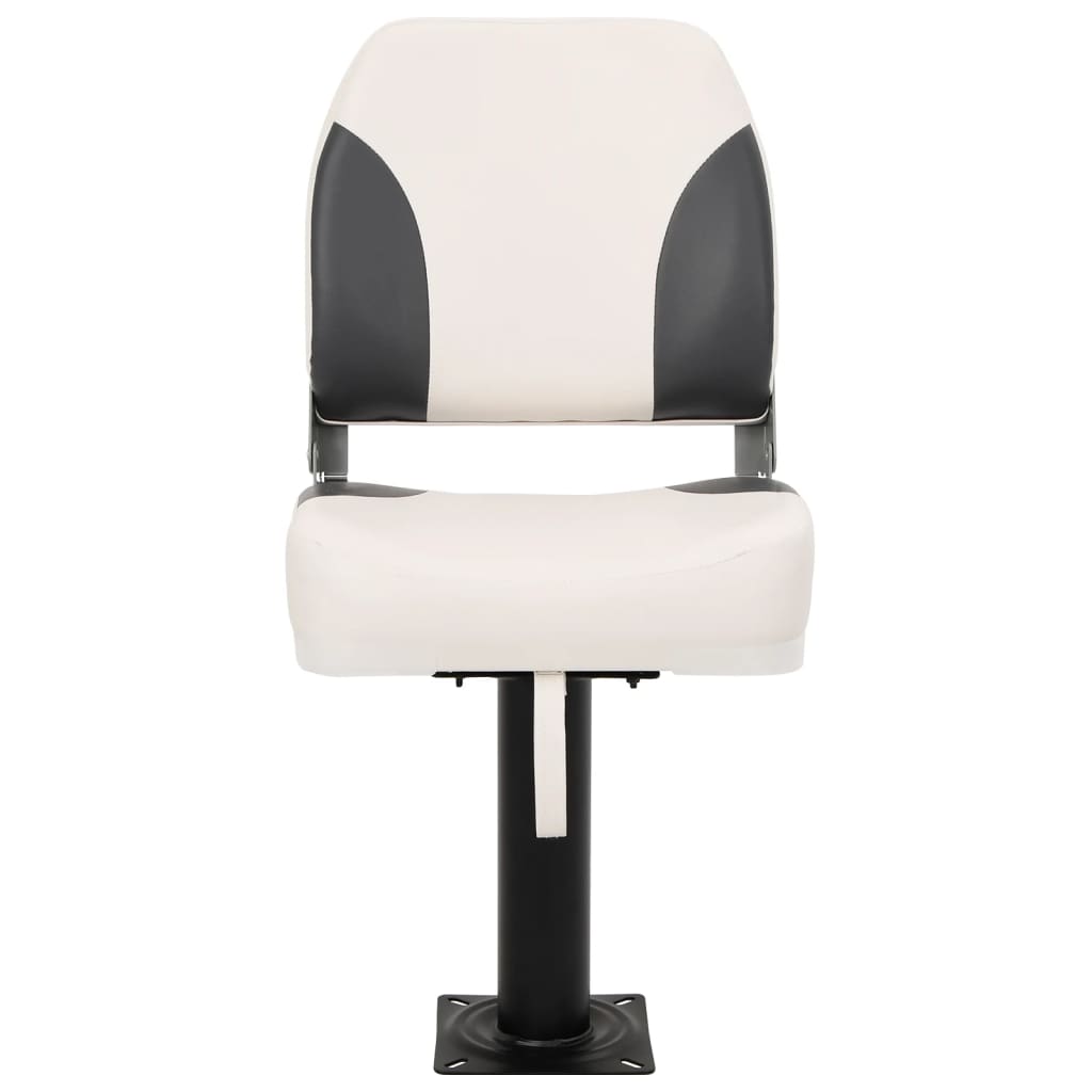 Folding Boat Seat 2-Piece Set Low Backrest
