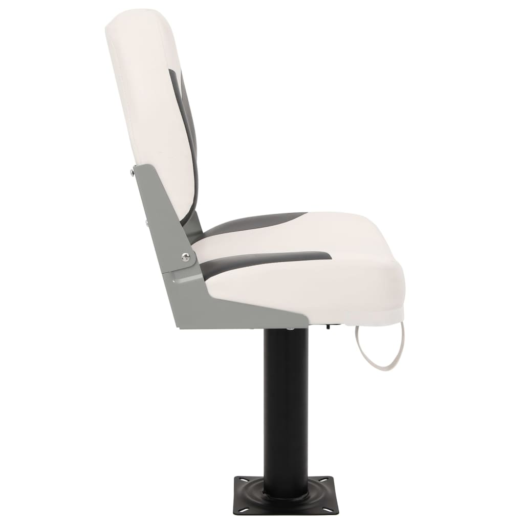 Folding Boat Seat 2-Piece Set Low Backrest