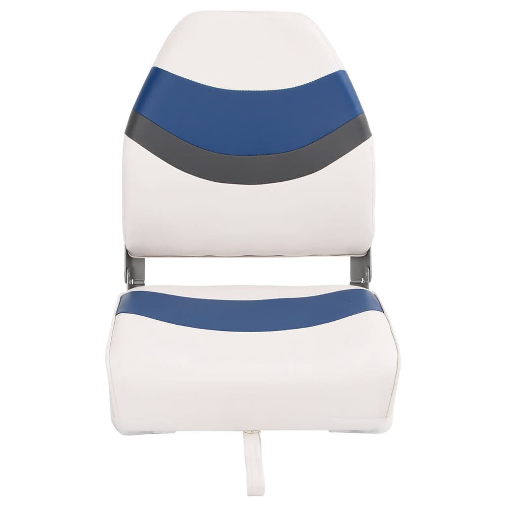 2-piece Boat Seat Set Foldable High Backrest