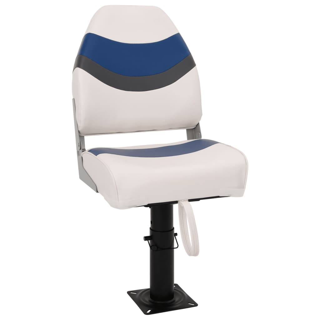 2-pc. Boat Seat Set Foldable High Backrest