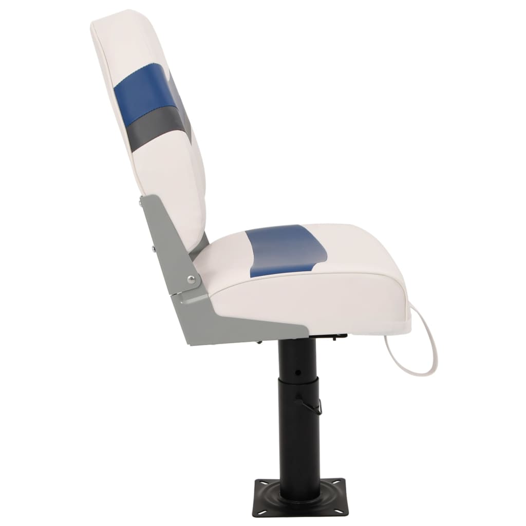 2-pc. Boat Seat Set Foldable High Backrest