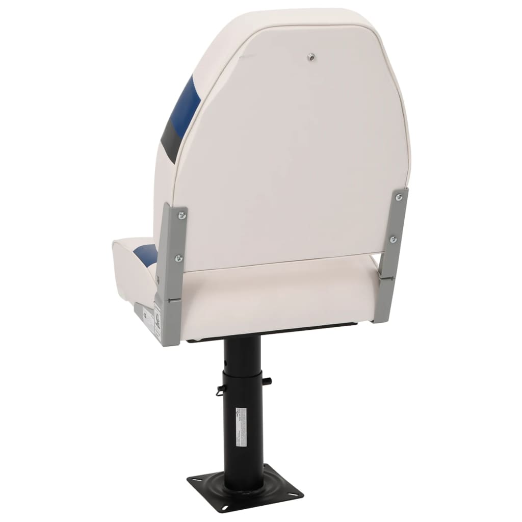 2-pc. Boat Seat Set Foldable High Backrest