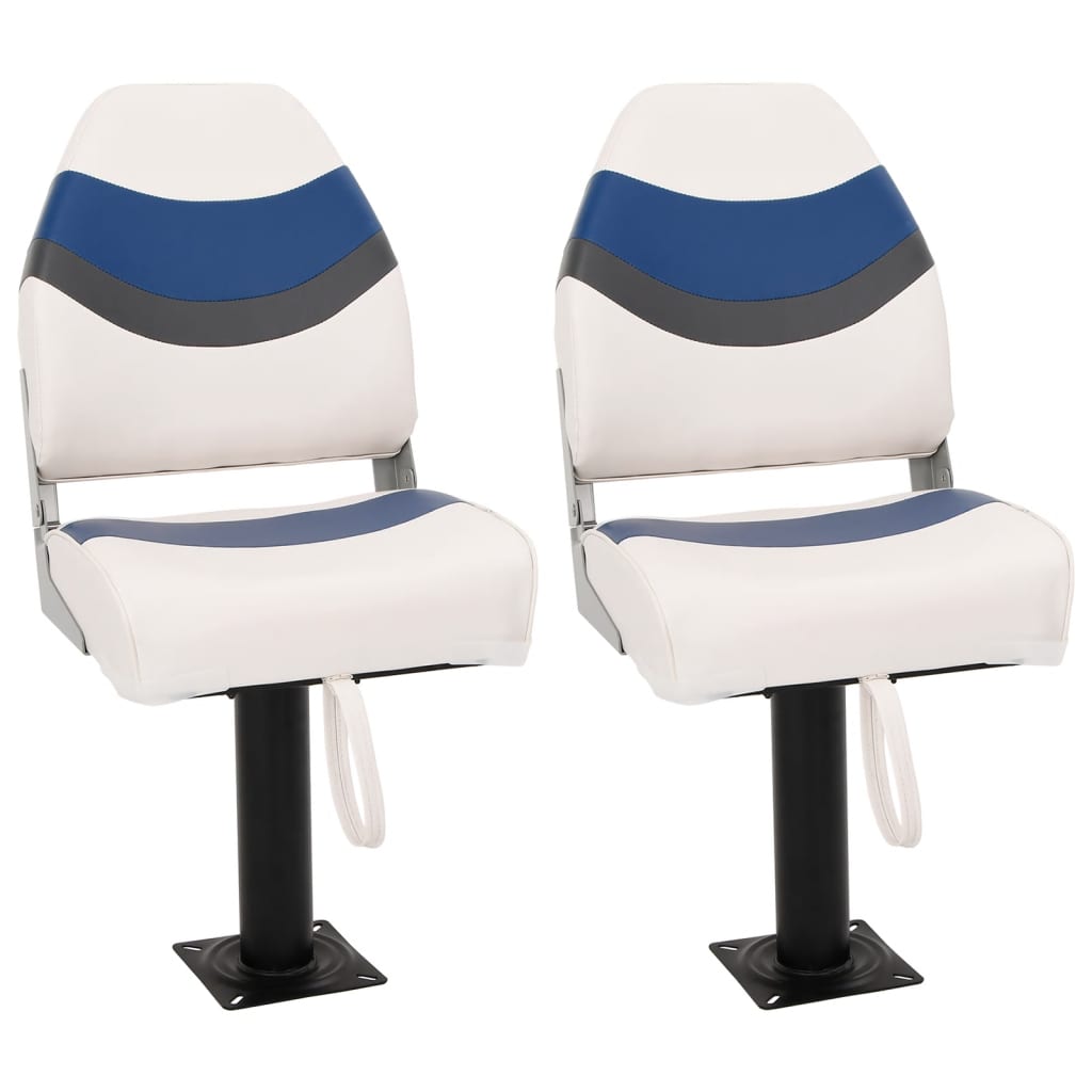4-pc. Foldable High-Back Boat Seat Set